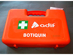 Botiqu�n de tren - Adif (Botiqu�n Sans, S.L., Barcelona, ca. 20010). Donaci�n: Estanislao Cabrero - Pieza IG: 06288