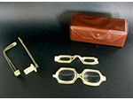 Gafas de protecci�n de laboratorio (Ulloa �ptico, Madrid, d�cada 1950) - Pieza IG: 05792