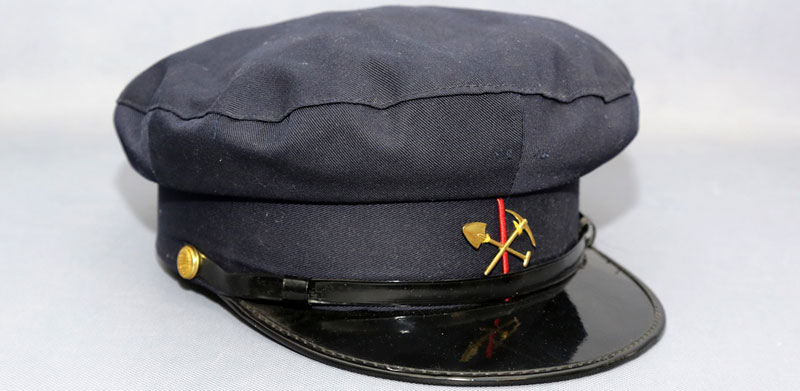 Gorra de obrero de V�a y Obras de RENFE