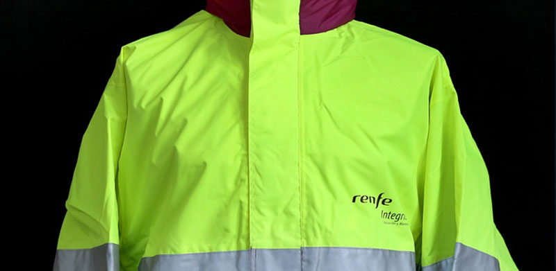 Anorak de alta visibilidad