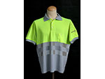 Polo manga corta de alta visibilidad de Renfe Integria, Fabricaci�n y Mantenimiento (A. Grassi, Italia, 2018). Donaci�n: J.R. del Valle Arconada - Pieza IG: 08463