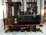 Locomotora de vapor 020PT para v�a de 550 mm. (Soci�t� Anonyme Marcinelle & Couillet, B�lgica, 1882) - Pieza IG: 00345