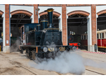 Locomotora de vapor 020-0232 (MZA 602) 'Cuco' (Soci�t� Anonyme Marcinelle & Couillet, B�lgica, 1885) Dep�sito: Museu del Ferrocarril de Catalunya - Pieza IG: 00006