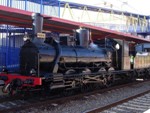 Locomotora de vapor 040-2184 (Tubize, B�lgica, 1891) Cesi�n: Asociaci�n Vente�a de Amigos del Ferrocarril, AVENFER - Pieza IG: 00045