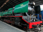 Locomotora de vapor 242F-2009 “Confederaci�n” (Maquinista Terrestre y Mar�tima, Espa�a, 1956) - Pieza IG: 00081