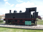 Locomotora de vapor 030-T (Soci�t� Anonyme des Usines M�tallurgiques du Hainaut, Couillet-B�lgica, 1924) Cesi�n: Ayuntamiento de Almaz�n, Soria - Pieza IG: 01068