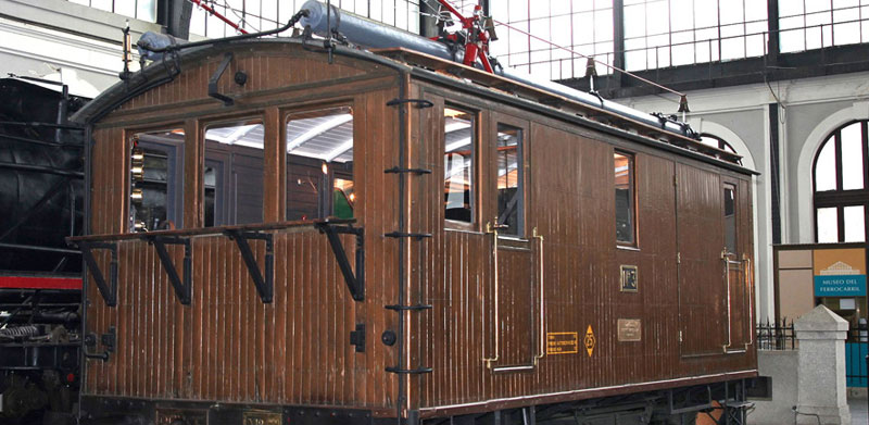Locomotora el�ctrica n� 3 (Brown Boveri et Cie. / Ateliers Suisses, Suiza, 1907)
