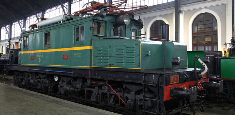 Locomotora el�ctrica Norte 6101 (Sociedad Espa�ola de Construcci�n Naval -SECN-, Espa�a, y Westinghouse, Estados Unidos, 1924)