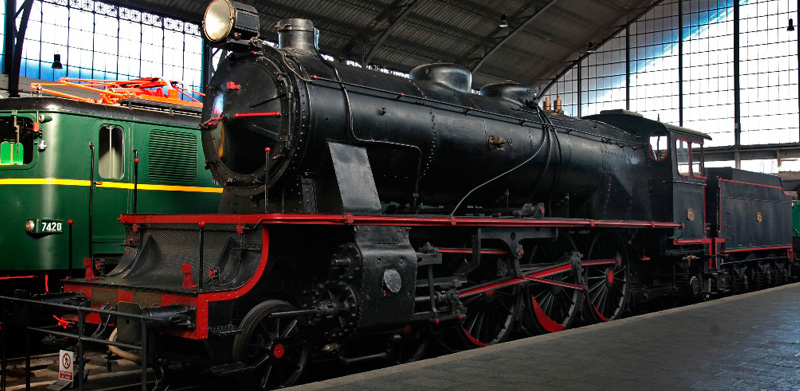 Locomotora de vapor 231-2006. Rodaje tipo pacific (Babcock & Wilcox, Espa�a, 1930)