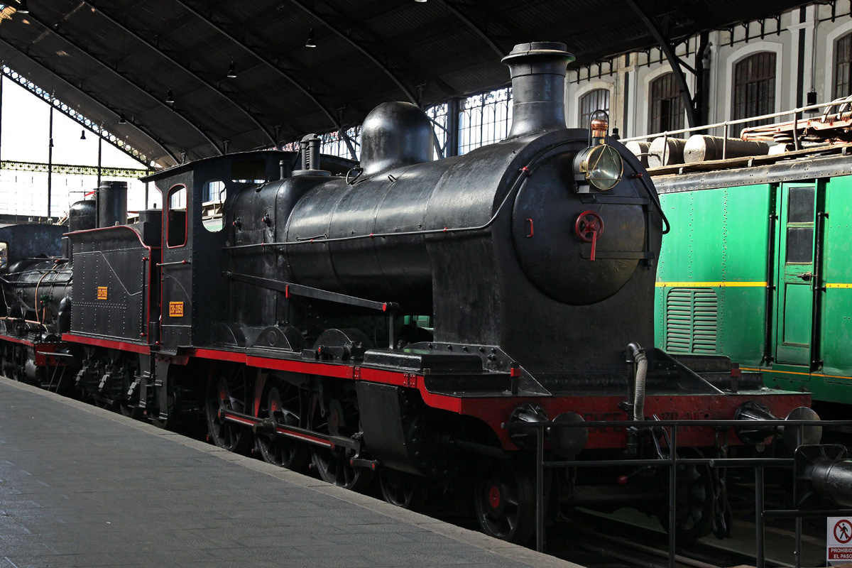 Locomotora de vapor 230-2059. Rodaje tipo Ten Wheeler (North British Locomotive Company Ltd., Gran Bretaña 1907) Locomotora de vapor 230-2059. Rodaje tipo Ten Wheeler (North British Locomotive Company Ltd., Gran Bretaña 1907)